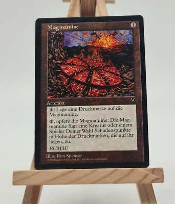 Magmamine  Visionen  Magic Karte MTG  deutsch (Magma Mine) - Bild 1 von 2