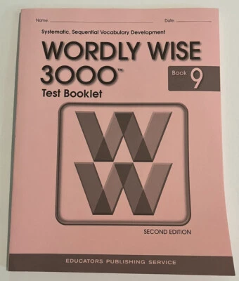 Wordly Wise 3000: Test Booklet, Boo..., School Specialt - Image 1 of 4