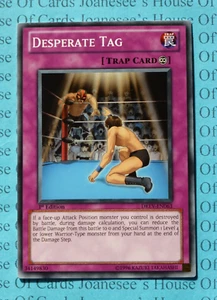 DREV-EN063 Desperate Tag Yu-Gi-Oh Card 1st Edition New - Picture 1 of 4