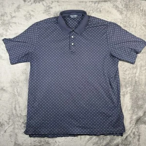 Polo Golf Ralph Lauren Shirt Herren XL marineblau Allover Print Polo kurzarmig - Bild 1 von 7