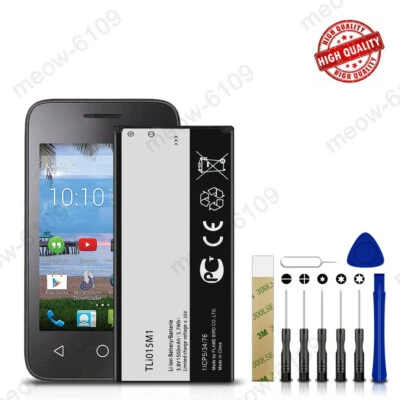 Battery For TracFone Alcatel One Touch Pixi 4 4.0  OT-4034A OT-4034 4034X 4034D - Image 1 of 4