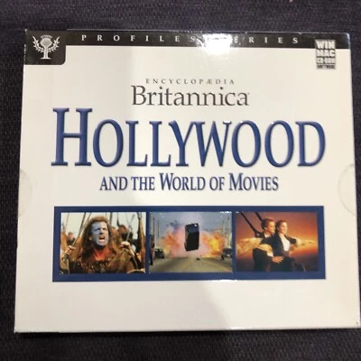 Encyclopedia Britannica Hollywood and the world of Movies Cd Rom  - Image 1 of 4