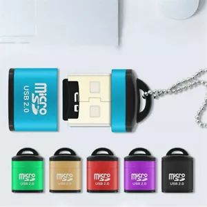 USB Kartenleser Micro SD Card Reader Adapter 2.0 MicroSD SDHC TF T-Flash Neu DE - Bild 1 von 11