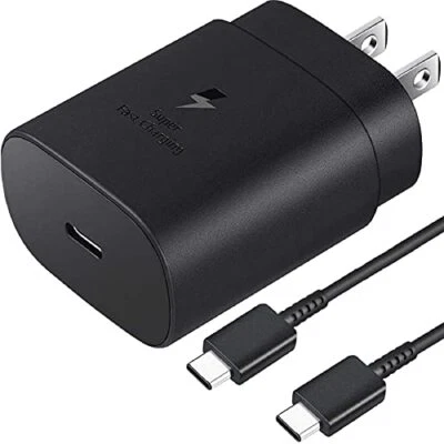 Bloque de cargador de pared USB C de carga súper rápida de 25 W - Image 1 of 4
