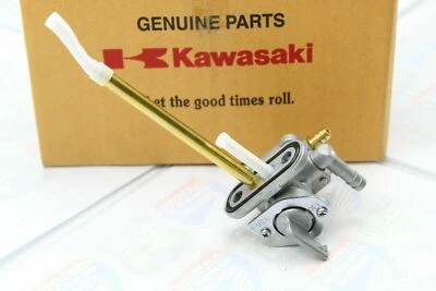 51023-0715 KAWASAKI 87-18 KLR650 FUEL PETCOCK OEM NEW  - Image 1 of 4