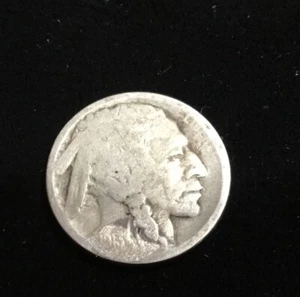 1913-D Type 1 T1 BUFFALO NICKEL Semi-key Restored Date - Bild 1 von 2