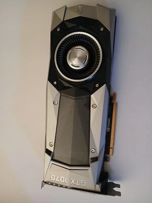 Nvidia GeForce GTX 1070 Founders Edition (PNY) 8GB GDDR5 Graphics Video Card - Image 1 of 4