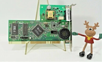 VTG US Robotics Card Model 0584 Product # 005687-03 V.90 ISA PC Interface 3COM  - Image 1 of 4