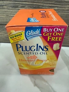 Vintage Glade PlugIns Scented Oil Warmer Hawaiian Breeze New In Box - Picture 1 of 5
