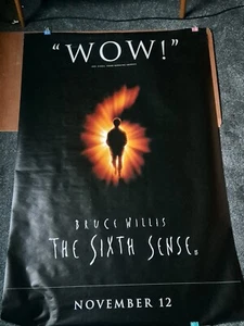 Vintage Sixth 6th Sense Original Subway Movie Film Horror Poster 100 x 152cm - Picture 1 of 3