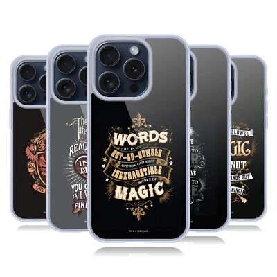 FUNDA OFICIAL DE GEL SUAVE HARRY POTTER DEATHLY HALLOWS XIV PARA TELÉFONOS APPLE iPHONE Foto 1 de 4