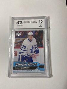 WILLIAM NYLANDER YOUNG GUNS RC #249 BCCG 10 MINT OR BETTER