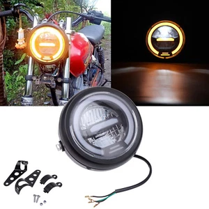 Faro LED alto/bajo de 5,75 pulgadas para Honda Shadow VT 600 700 750 1100 VTX 1300 1800 - Imagen 1 de 17