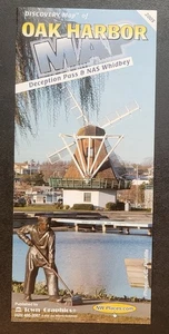 Vintage 2005 Oak Harbor Visitors Guide Brochure & Map - Washington - Picture 1 of 8