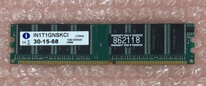 Integral IN1T1GNSKCI 1GB DDR400 DIMM Memory - Picture 1 of 3