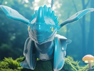 Disney Stormfly Blue Dragon - Burger King Kids Meal Toy Figurine - Picture 1 of 7