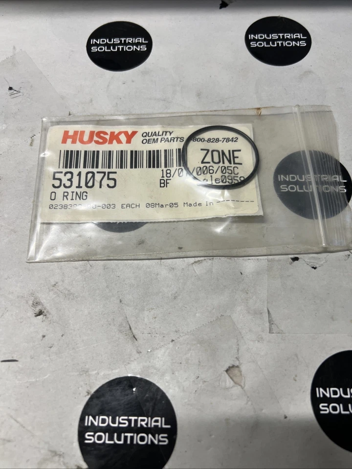 Máquina de moldeo por inyección Husky HPN 531075 junta tórica Foto 1 de 1