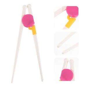 2 Pairs Training Chopsticks Helper Learning Chopstick for Kids Adults Beginners - Picture 1 of 12