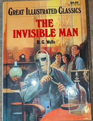 The Invisible Man By H.G. Wells Great Illustrated Classics Baronet Books VG+ - Image 1 of 4