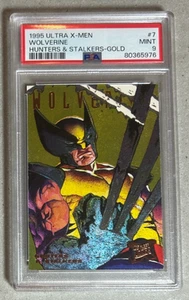 1995 Ultra X-Men Wolverine Hunters and Stalkers Gold PSA 9 - Picture 1 of 2