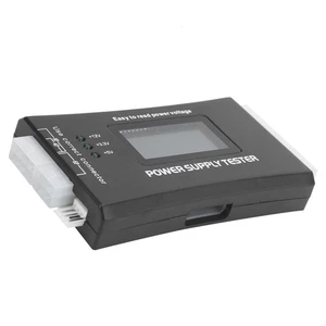 PC Power Supply Tester 20/24Pin With LCD Display Voltage PG Value For ATX BT NEW - Zdjęcie 1 z 12