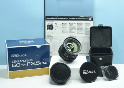 Zenza Bronica ZENZANON PS 50mm F3.5 Lens For SQ A Ai - Image 1 of 4