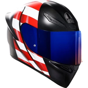 AGV Helmets K1 S Helmet - US Flag - Red/White/Blue - Small 2118394003-068-S - Picture 1 of 9