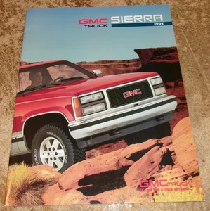 1991 GMC sierra pickup truck brochure in nice shape used - Foto 1 di 3