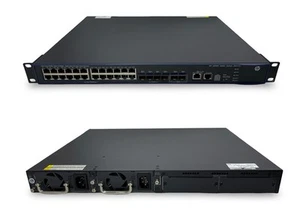 Switch HPE A5500-24G-4SFP JG311A R 24x 100/1000 2x SFP+ 4x SFP - Zdjęcie 1 z 8