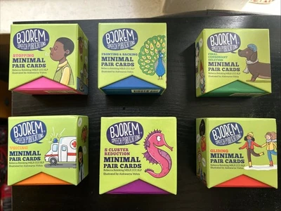 New In A box Bjorem Minimal Pairs Bundle voicing, Stopping, Gliding Etc…(Lot 6) - Image 1 of 4