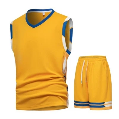 Conjunto de 2 piezas de chándal para hombre camiseta sin mangas pantalones cortos conjunto de suéter Foto 1 de 4