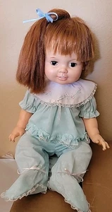 BAMBOLA VINTAGE ANNI 70 IDEAL BABY CRISSY 24" - Foto 1 di 20