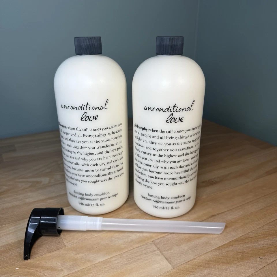 Philosophy Unconditional Love Firming Body Emulsion Big Bottle 32 Oz
