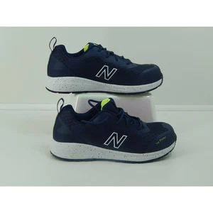 New Balance Logic Herren Arbeitsschuh Gr. 8,5 Marineblau Verbundkappe Sicherheit Sneaker - Bild 1 von 9