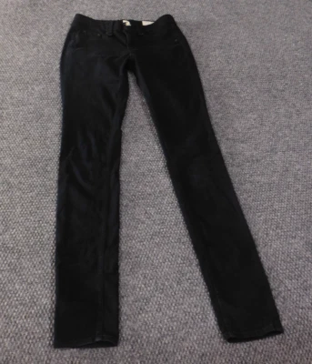 rag bone jeans women size 25 legging black stretch denim retro - Image 1 of 4