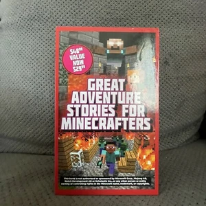 Unofficial Overworld Adventure Series Great Adventure Stories For Minecrafters - Picture 1 of 10