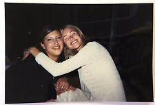 Vintage 90s PHOTO Pair Of Women Taking Photo With Heads Touching Together