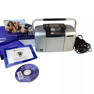 Impresora personal digital a color portátil para el hogar Epson Picture Mate B271A plateada - Imagen 1 de 12