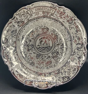 Revere Hutschenreuther SELB Bavarian Platinum Silouette Platinum Encrusted Rim - Picture 1 of 6