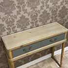 90CM WOODEN 2 DRAWER HALL TABLE