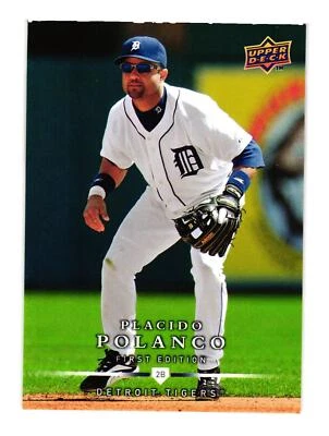 Upper Deck #268 2008 Plácido Polanco Detroit Tigers Foto 1 de 2