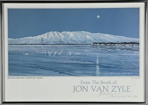 Jon Van Zyle Until Peace Comes Again Sleeping Lady Print Framed Hand Signed - Picture 1 of 10