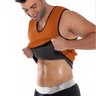 Mens Neoprene Sauna Thermo Sweat Slim Body Shaper Waist Trainer Corset Vest Tops