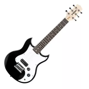Mini Guitarra Eléctrica VOX SDC-1 Mini BK Negra Escala Corta con Bolsa de Congito - Imagen 1 de 5