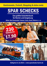 NEU - Spar Schecks 2022/23 - das größte Gutscheinbuch für Hamm & Umgebung - NEU
