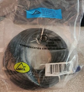 Cable Ethernet Allen Tel Prod 50 ft negro Cat 5e AT1550EV-BK - Imagen 1 de 1