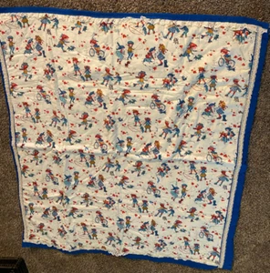 Hand Made Children Quilt/Blanket 42X47 - Picture 1 of 5