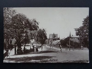 Bedfordshire BEDFORD Riverside c1914 RP Postcard by Valentine - Picture 1 of 4