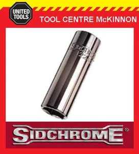 SIDCHROME SCMT12437 1/4” DRIVE 6pt 1/4" TORQUEPLUS DEEP SOCKET - Foto 1 di 2