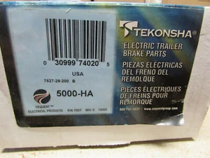 Zapatas de freno de remolque Tekonha 5000-HA para frenos de remolque Hayes 12 x 2 - Imagen 1 de 2